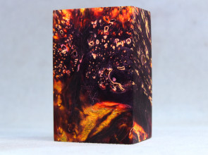 Stabilized Maple Burl Wood Mod Block